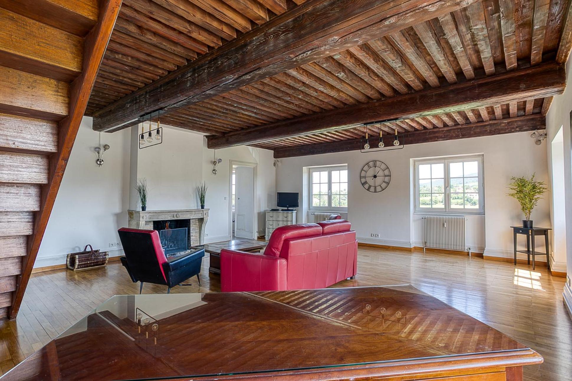 Sejourner Au Chateau De La Roue Grand Appartement Lissieu Ngoại thất bức ảnh