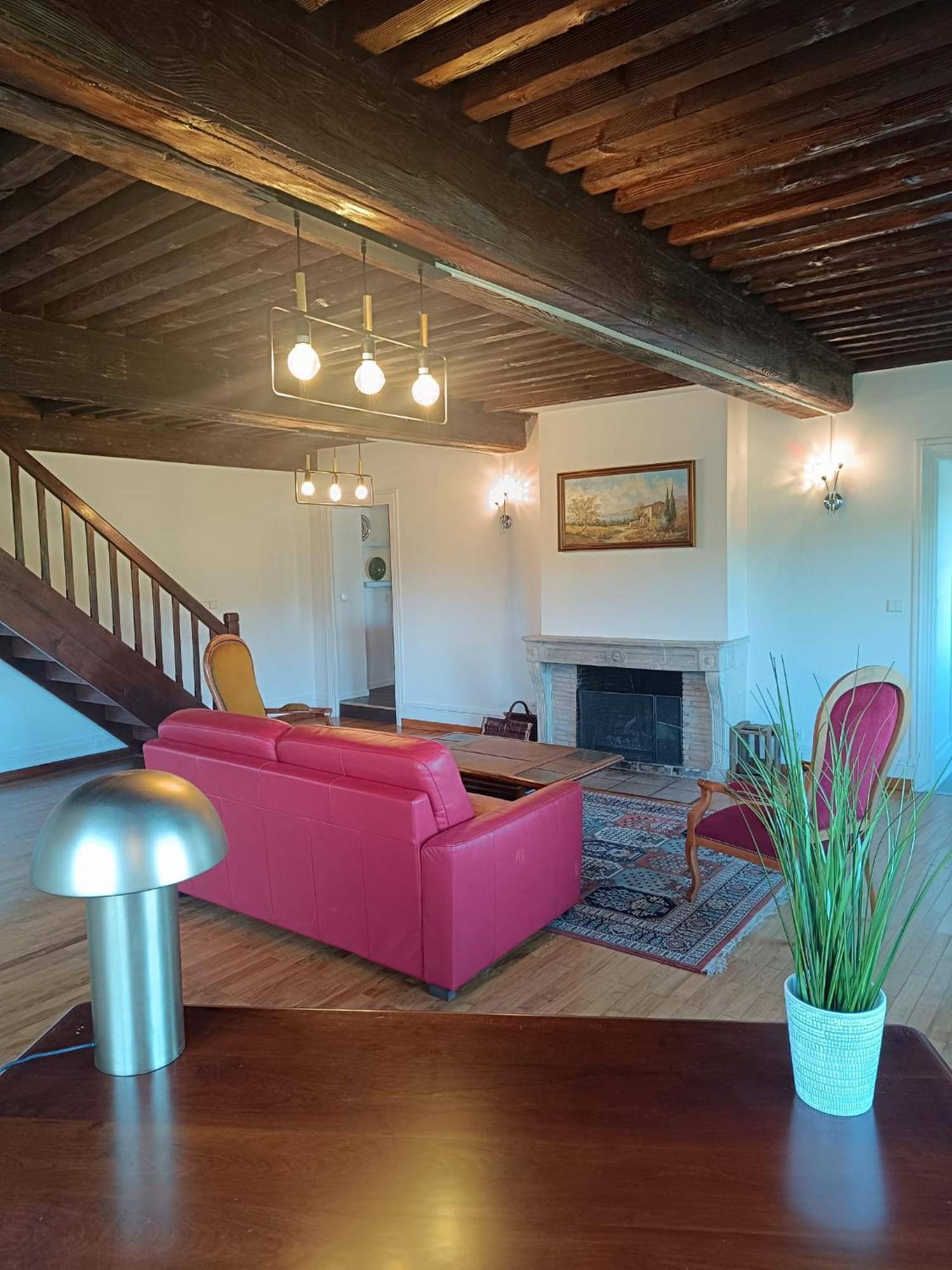 Sejourner Au Chateau De La Roue Grand Appartement Lissieu Ngoại thất bức ảnh