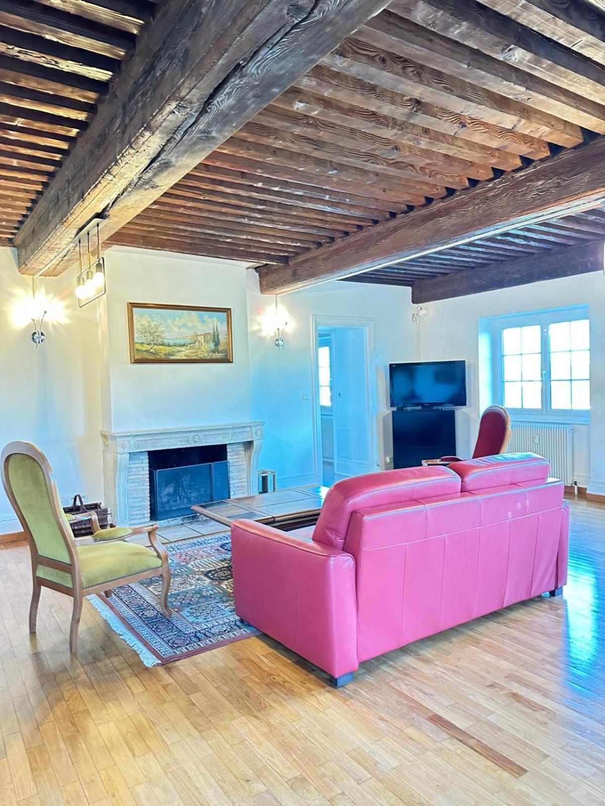 Sejourner Au Chateau De La Roue Grand Appartement Lissieu Ngoại thất bức ảnh